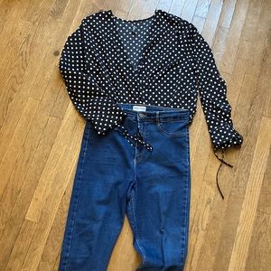 High rise Zara jegging